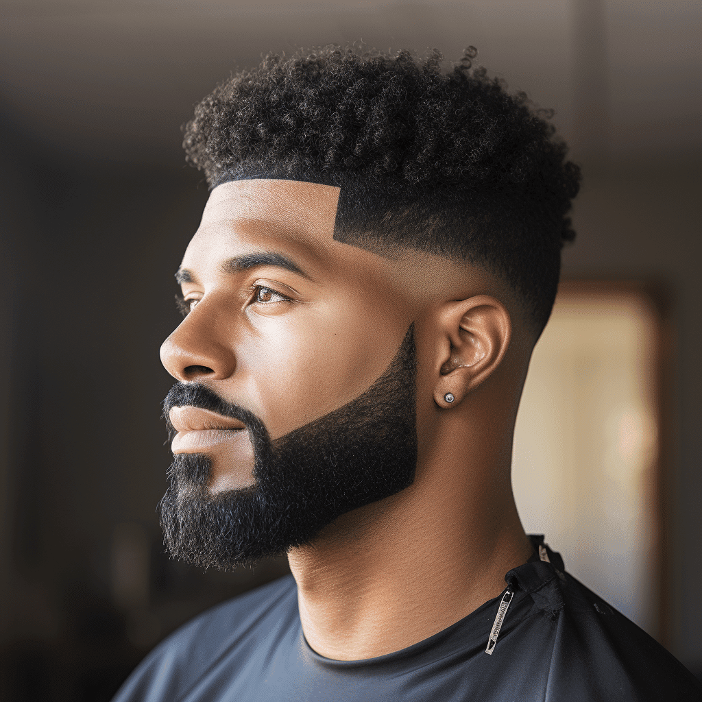 Fade Haircut Black