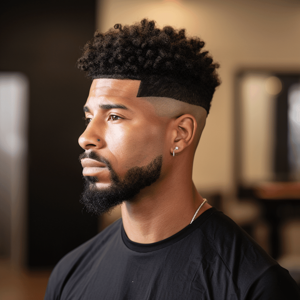 Low Taper Fade Black Male