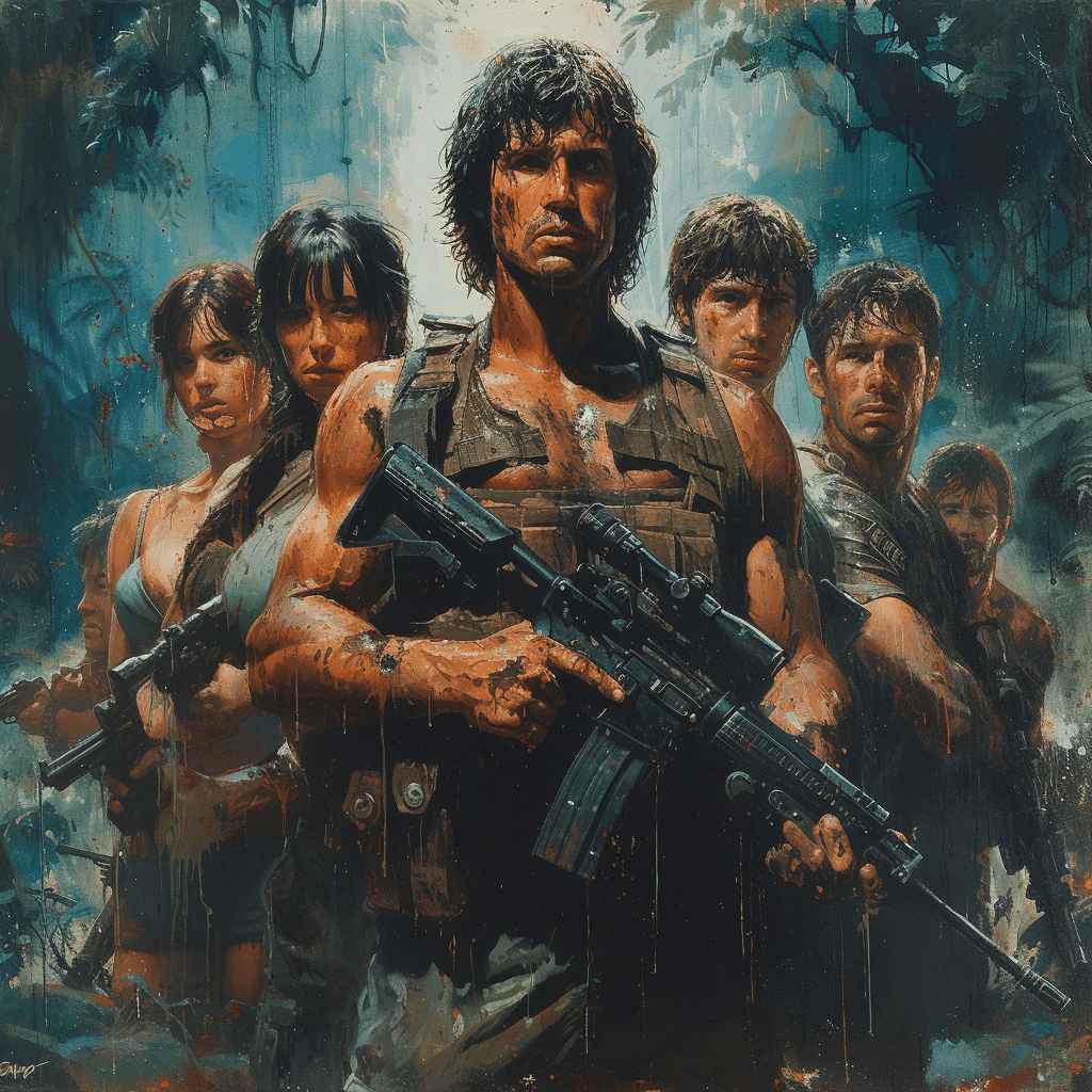 Rambo 2 Cast