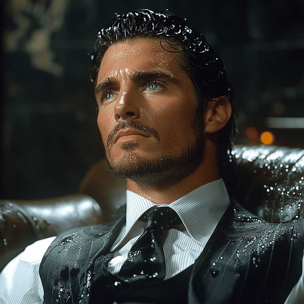Christian Bale in American Psycho