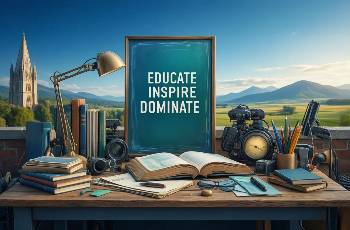 Educate, Inspire, Dominate