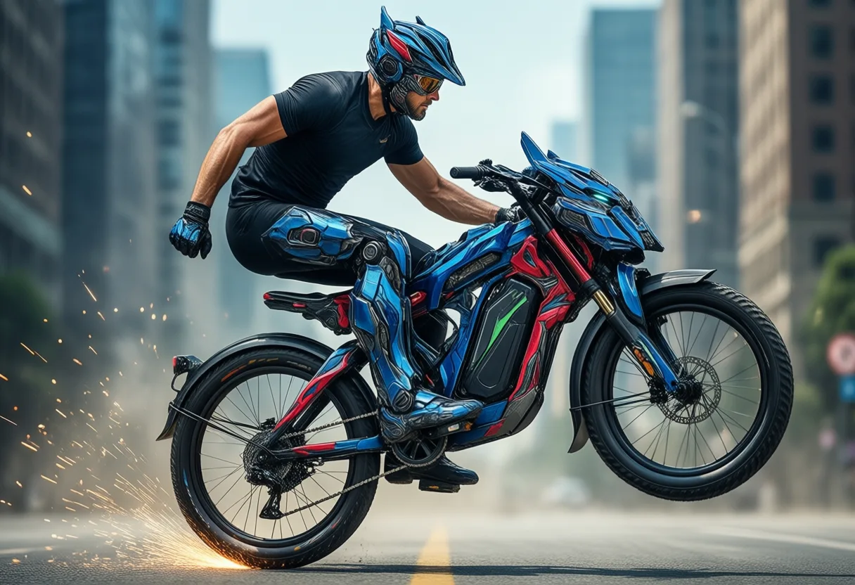 Folding E Bike