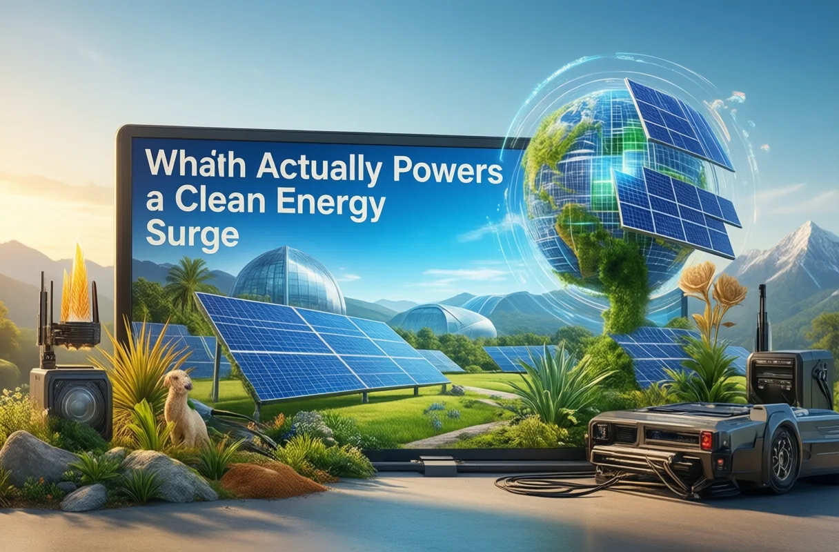 What Actually Powers a Clean Energy Surge