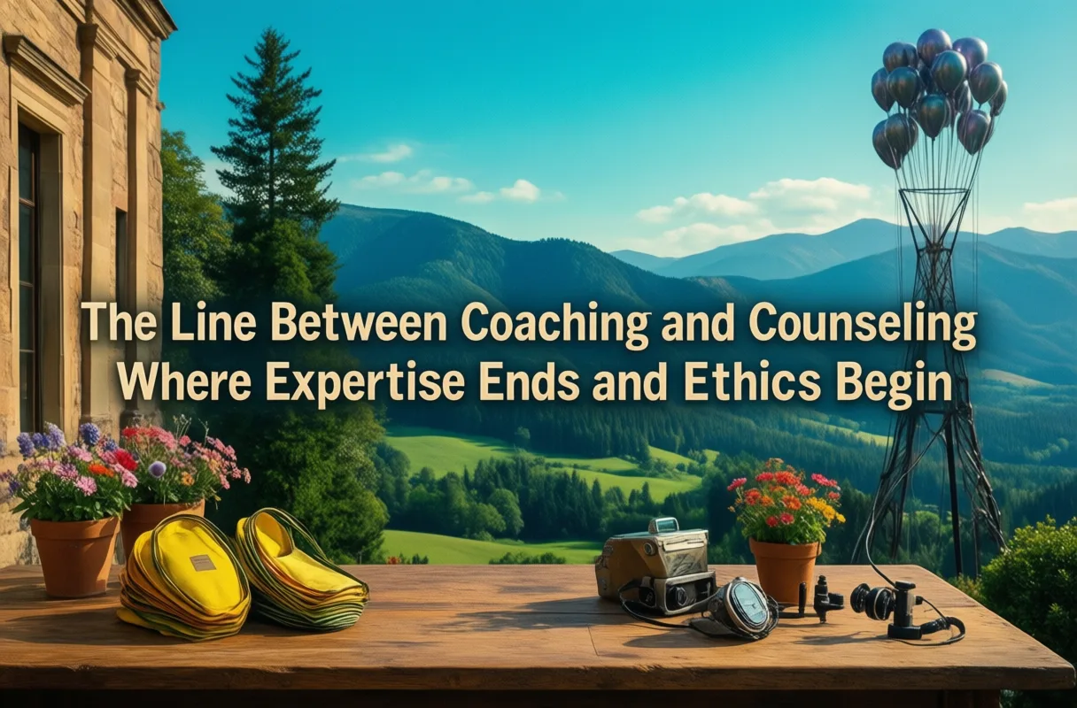 The Line Between Coaching and Counseling: Where Expertise Ends and Ethics Begin