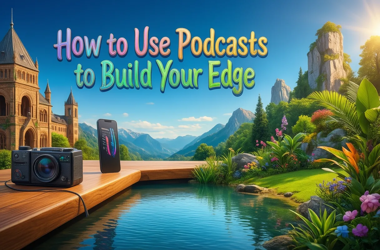 How to Use Podcasts to Build Your Edge
