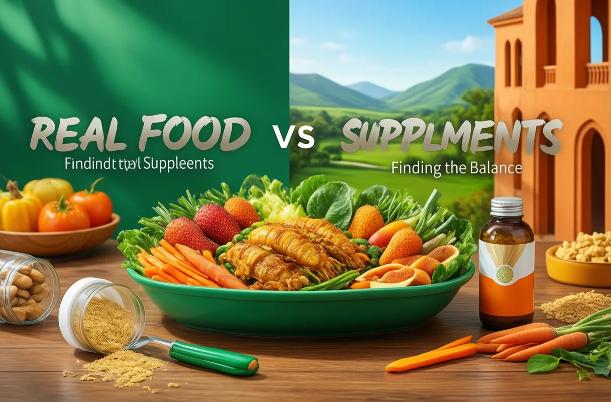 Real Food vs. Supplements: Finding the Balance