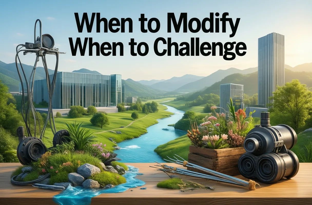 Safety First: When to Modify, When to Challenge